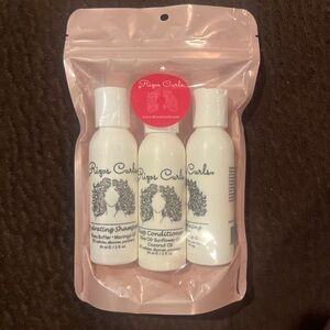Rizos Curls Travel 3 Pack- Hydrating Shampoo, Deep Cond., Curl Cream 2 oz.